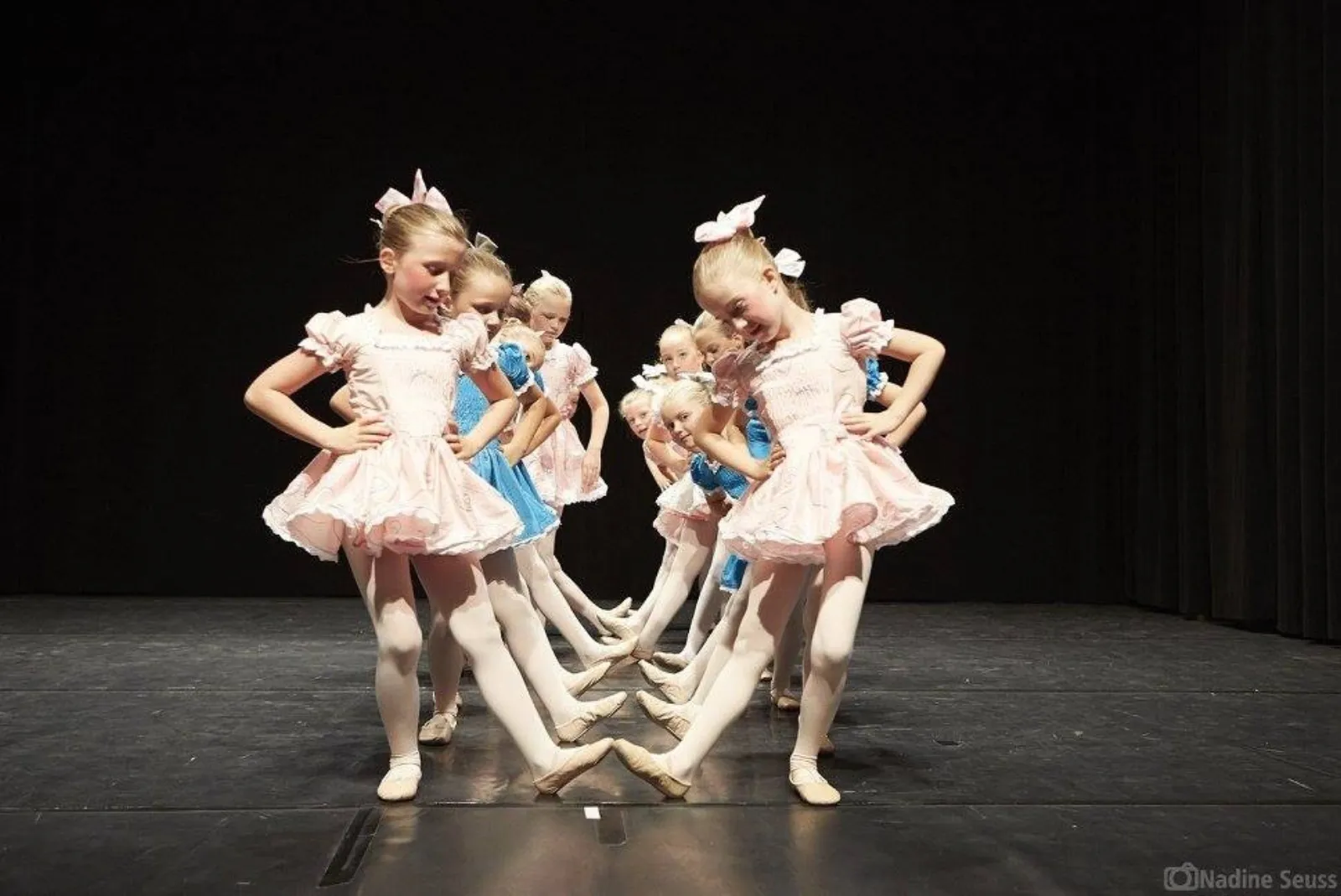 Kinderballett auf der Bühne